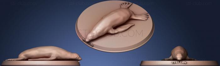 3D model Seal Lion (STL)